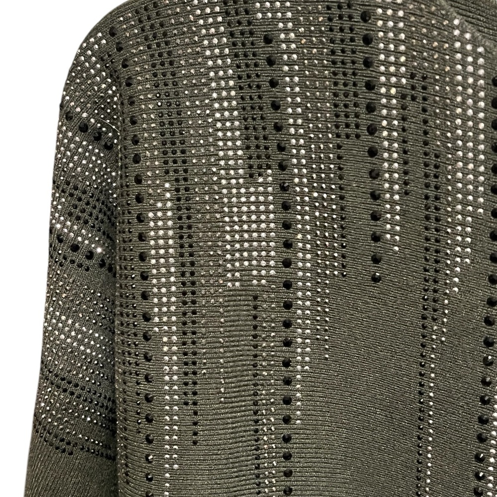 Green Rhinestone Sweater - Picture 6 of 9